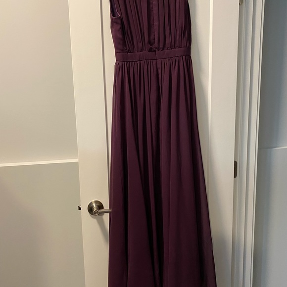 Deep plum colored dress - Picture 3 of 3